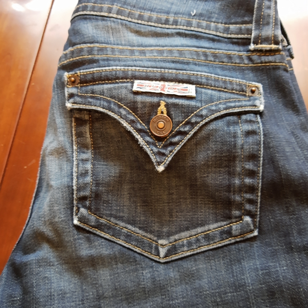 Hudson size 31 bootcut jeans.